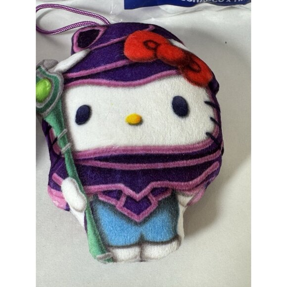 2024 McDonald's Sanrio Hello Kitty X Yu-Gi-Oh Hanging Plush Lot of 6 Toys - Picture 6 of 8